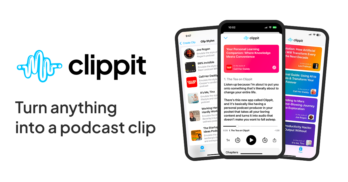 Introducing Clippit 2.0: The Future of Audio Learning