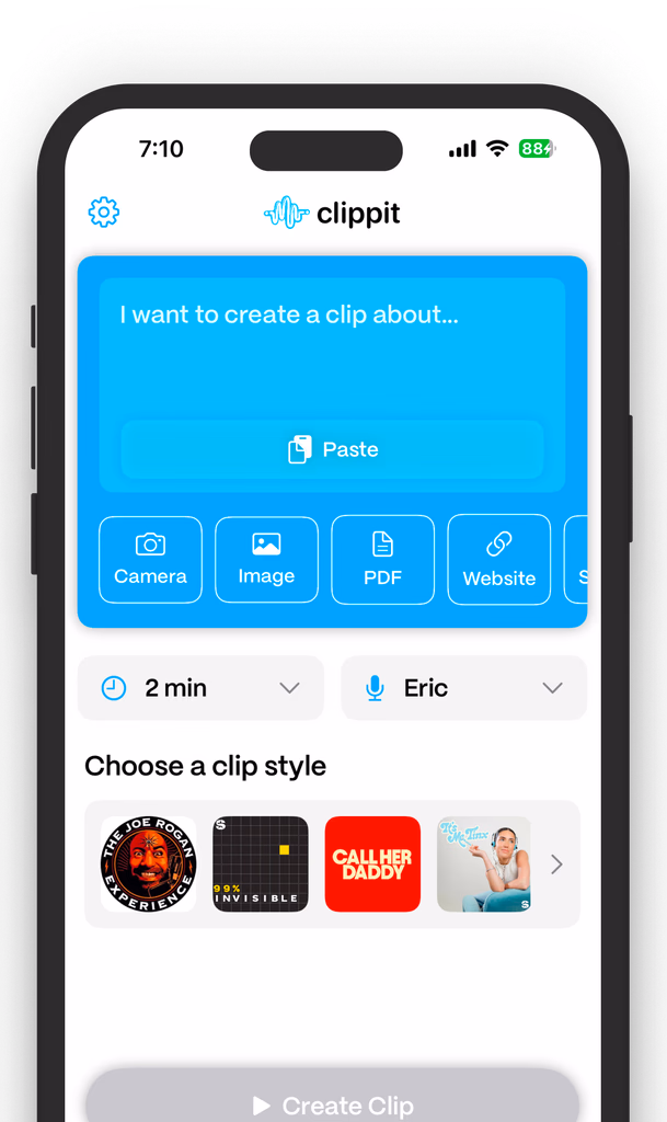 Add notes, articles, PDFs, screenshots